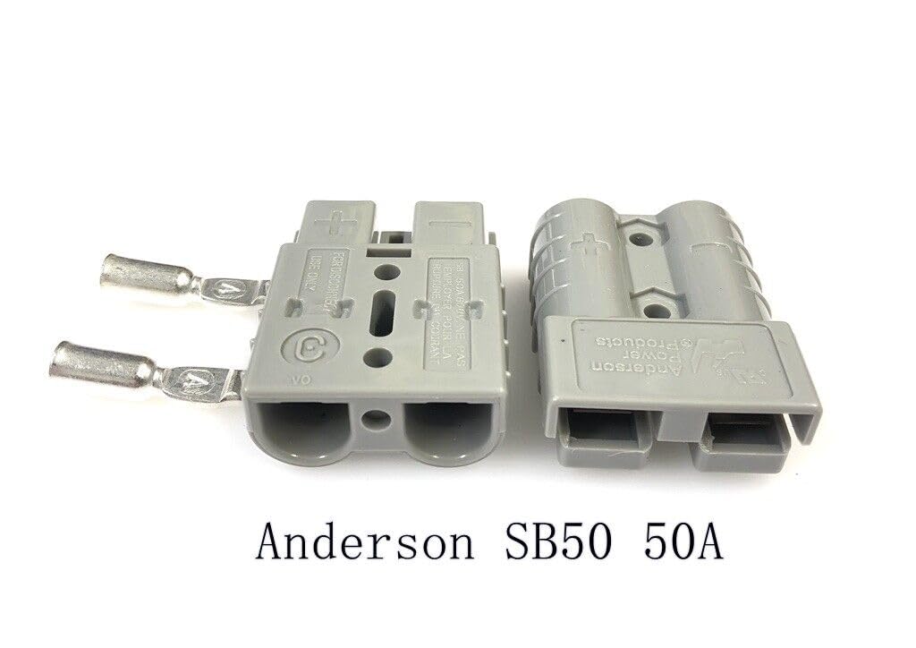 SB50 600V 50A Anderson Power Connector – Grey SB50 600V 50A Anderson Power Connector – Grey