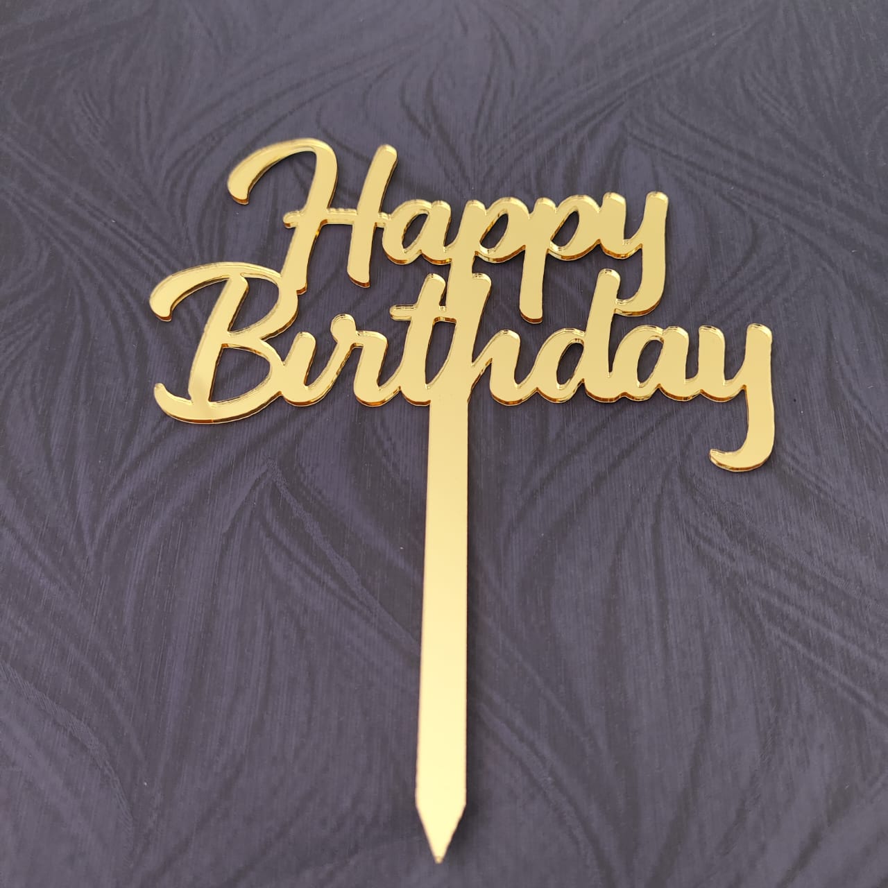 Happy Birthday Acrylic Topper 10 Happy Birthday Acrylic Topper 10