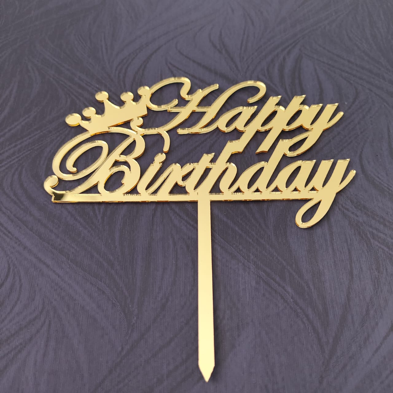 Happy Birthday Acrylic Topper 12 Happy Birthday Acrylic Topper 12