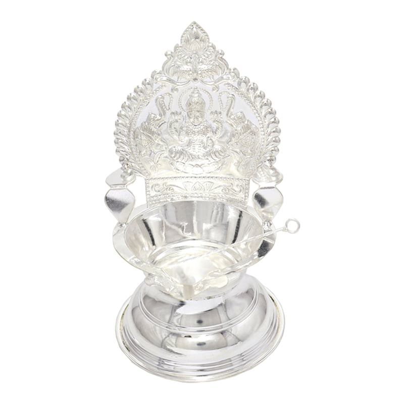 Silver Kamakshi Diya Villaku Silver Kamakshi Diya Villaku
