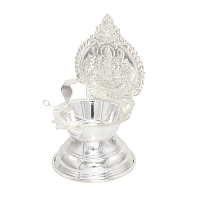 Silver Kamakshi Diya Villaku Silver Kamakshi Diya Villaku