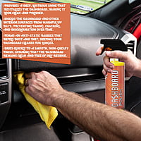Autobomb Dashboard Polish, 500 ML. | Restore, Shine Dull Dashboards | Protect from UV Rays, Cracking, Fading & Sun Heat (PACK OF 1)