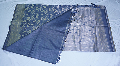 Shloka Saree (Grey)