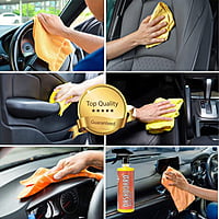 Autobomb Dashboard Polish, 500 ML. | Restore, Shine Dull Dashboards | Protect from UV Rays, Cracking, Fading & Sun Heat (PACK OF 1)