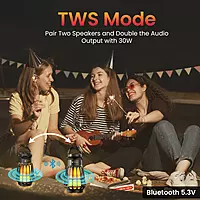 Portronics Dash 6 15W Bluetooth Speaker with in-Built White Water Resistant(Black) Portronics Dash 6 15W Bluetooth Speaker with in-Built White Water Resistant(Black)