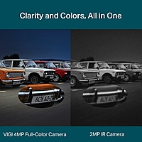 VIGI C540V 4MP Outdoor Full-Color Dual-Lens Varifocal Pan Tilt Network Camera