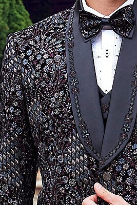 Slim Fit Designer Tuxedo