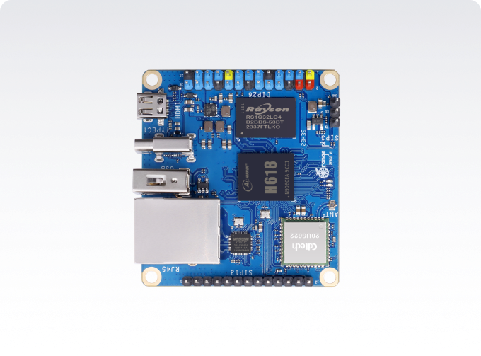 Orange Pi Zero3
4GB Memory Orange Pi Zero3
4GB Memory