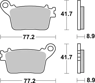 Brembo 07HO59SP Sintered Brake Pad