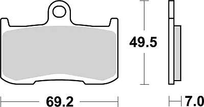 Brembo 07KA23SA Sintered Brake Pad