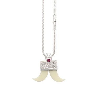 Silver Locket/Dollar/Pendant