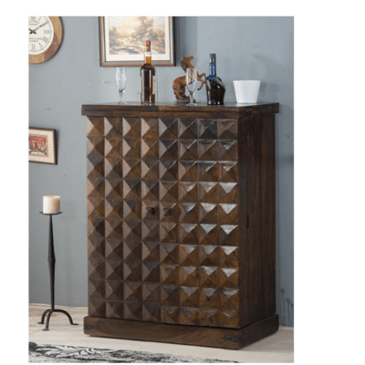 Sheesham Wood Bar Cabinet Rack Hard and Soft Drinks Storage Cabinets Sheesham Wood Furniture Wine Wisky Scotch All Type Drinks Bar Cabinet for Living Room (Natural Brown Finish) Sheesham Wood Bar Cabinet Rack Hard and Soft Drinks Storage Cabinets Sheesham Wood Furniture Wine Wisky Scotch All Type Drinks Bar Cabinet for Living Room (Natural Brown Finish)