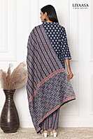 COTTON DUPPATA SET Blue (Pack of all sizes)