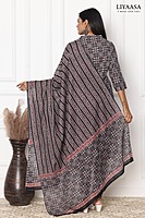 COTTON DUPATTA SET navy blue (Pack of all sizes)