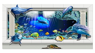 Acrylic Paint Wall Art Shark 205