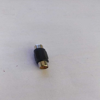 RCA Jointer Female Connector | Durable Plastic Build | Standard Plating & Current Rating RCA Jointer Female Connector | Durable Plastic Build | Standard Plating & Current Rating