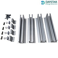 Rooftop Solar Panel Mounting Structure Set - Mono Rail Rooftop Solar Panel Mounting Structure Set - Mono Rail