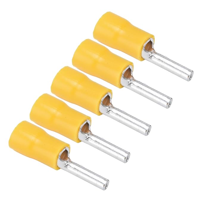 6 sq.mm -insulated copper pin type terminal ends | HPI-22 (pack of 10 )
