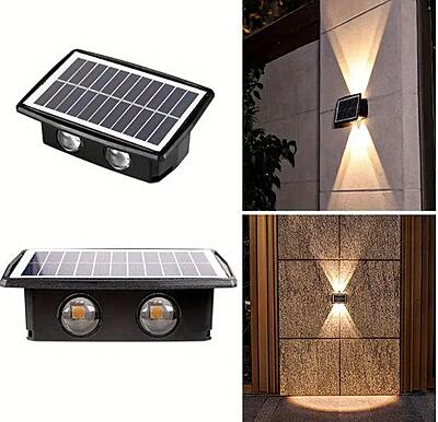 RGB 222 Venus Lence Model Wall Up Down Solar Light Way