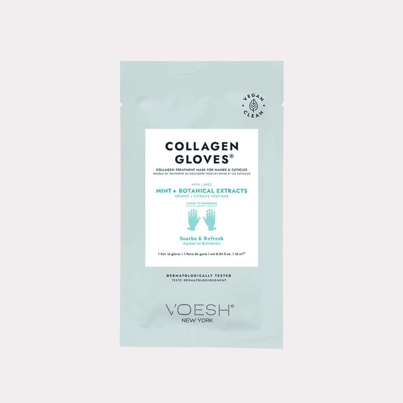 Collagen Gloves - Mint & Botanical Extracts Collagen Gloves - Mint & Botanical Extracts