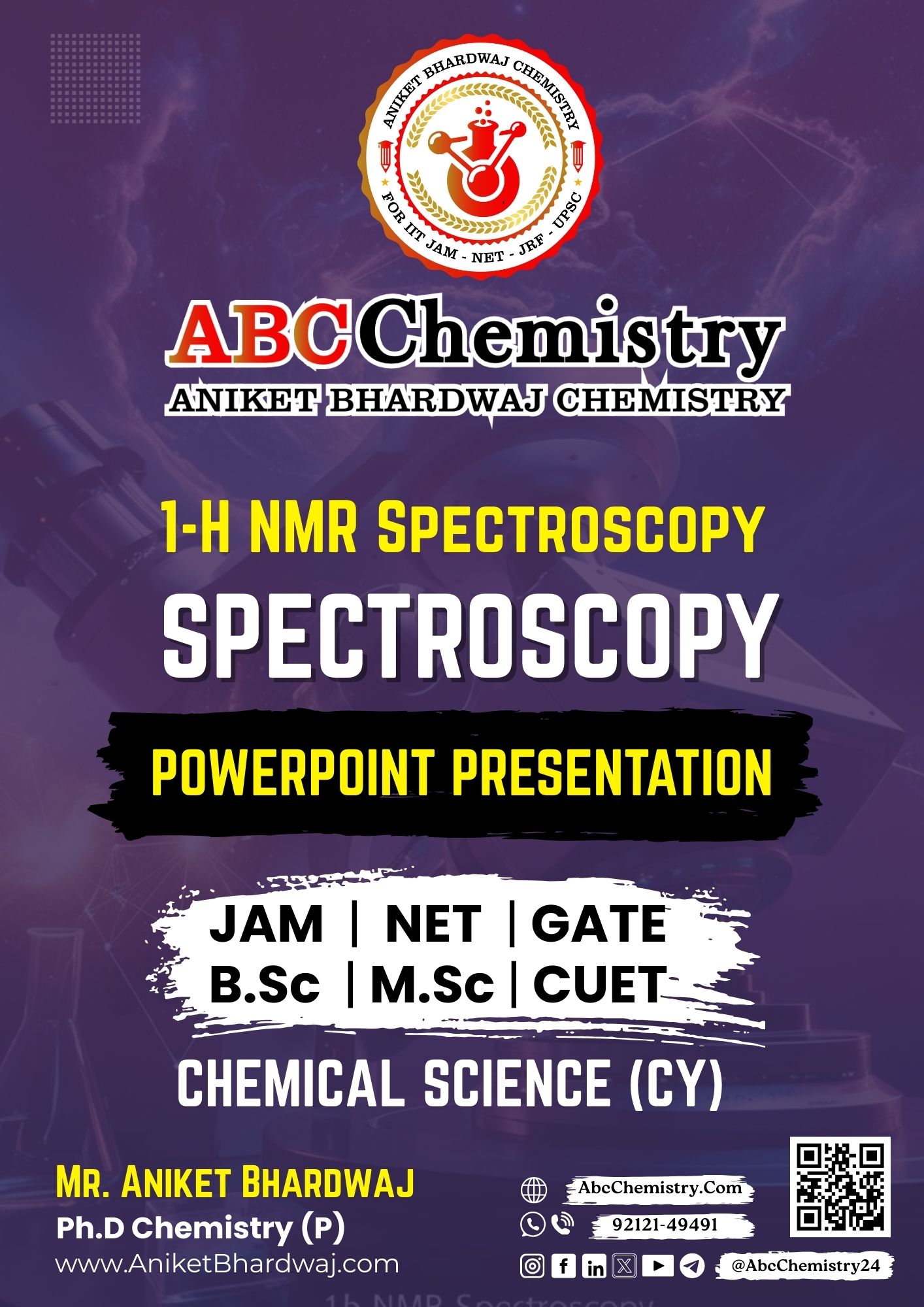 1 H NMR Spectroscopy Study Material 1 H NMR Spectroscopy Study Material