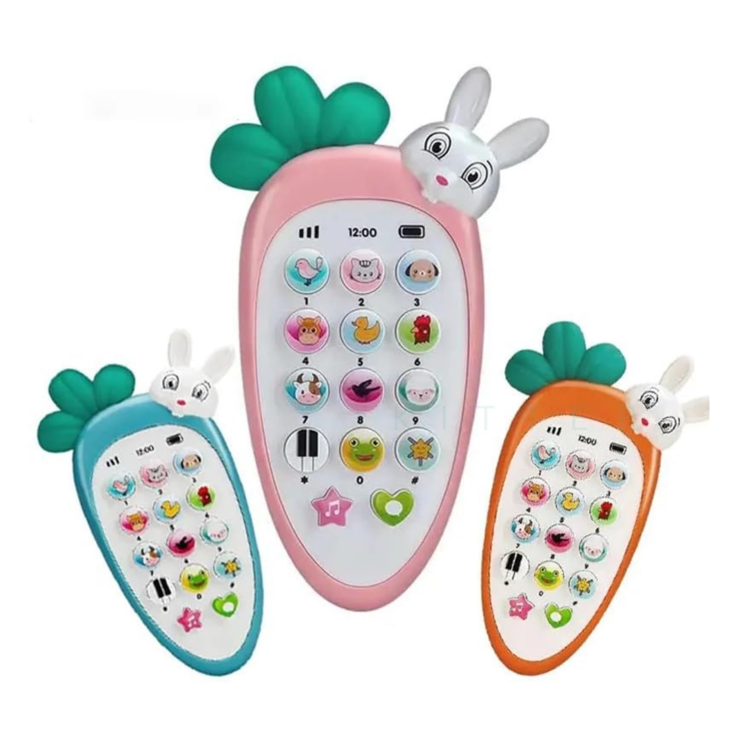 Rabbit Mobile Phone  (Multicolor)