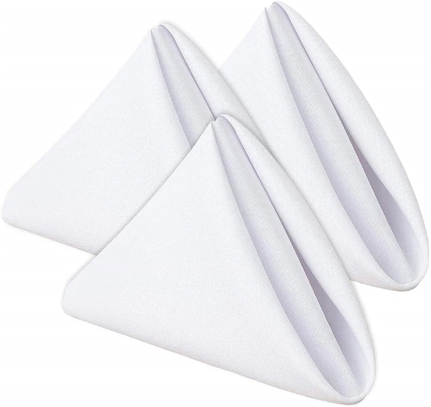 Table Napkin Plain 20s Cotton - White