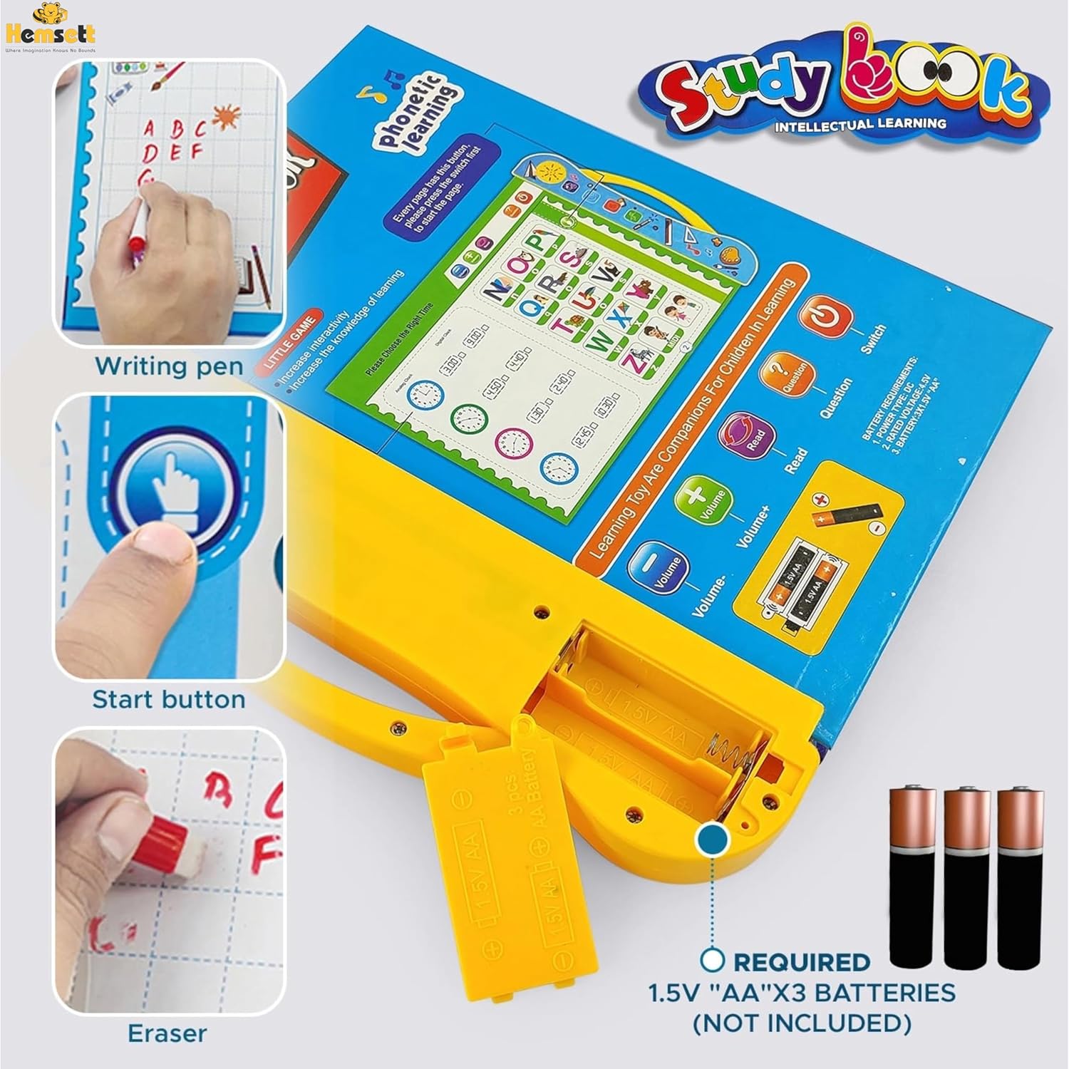 Interactive Intelligent Learning E-Book for Kids (Multicolor) Interactive Intelligent Learning E-Book for Kids (Multicolor)