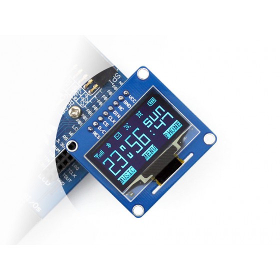 1.3inch OLED, SPI/I2C interfaces, straight/vertical pinheader 1.3inch OLED, SPI/I2C interfaces, straight/vertical pinheader