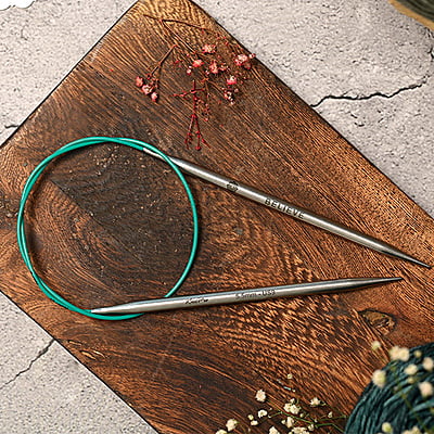 Fixed circular needle 25 cm/ 10 inches - The mindful collection Fixed circular needle 25 cm/ 10 inches - The mindful collection