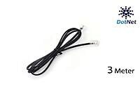 DotNet Telephone Cord RJ-11 3 MTR DotNet Telephone Cord RJ-11 3 MTR