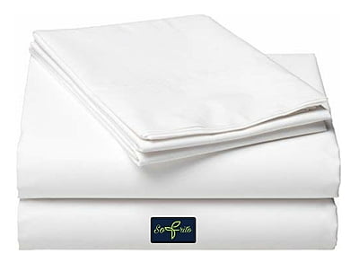 Bedsheet (Flat) 100% Cotton P20S - 120 TC - Plain - White Bedsheet (Flat) 100% Cotton P20S - 120 TC - Plain - White