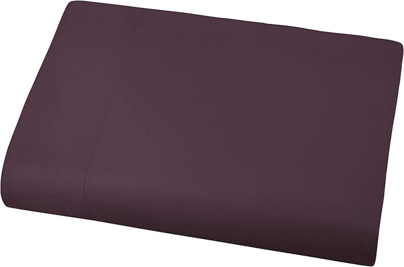 Pillow Cover Non-Framed Glace Cotton 300 TC - Plain - Wine Pillow Cover Non-Framed Glace Cotton 300 TC - Plain - Wine