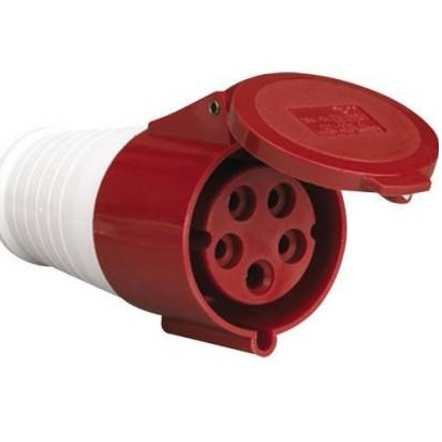 32A Industrial Straight Socket - 5 Pin