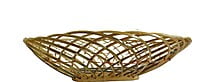 Handmade Oval shaped Fruit basket made of bamboo || for home decor and keeping fruits Handmade Oval shaped Fruit basket made of bamboo || for home decor and keeping fruits