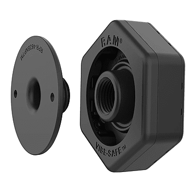 RAM® Vibe-Safe™ with NPT Adapter for 2-Hole Holders RAM® Vibe-Safe™ with NPT Adapter for 2-Hole Holders