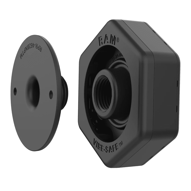 RAM® Vibe-Safe™ with NPT Adapter for 2-Hole Holders