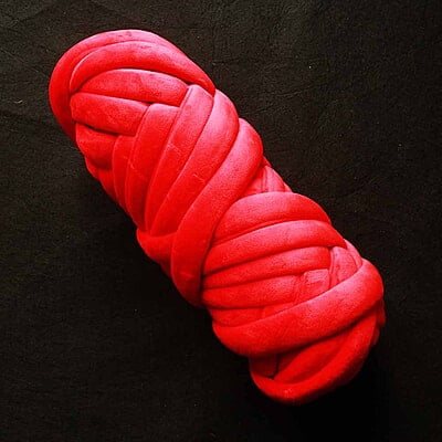 Jumbo Arm Knitting Yarn-Red Jumbo Arm Knitting Yarn-Red