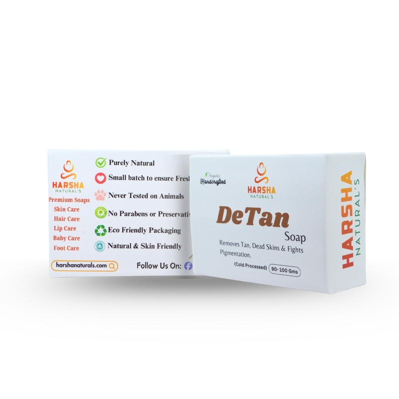 Harsha Naturals - Detan Soap Harsha Naturals - Detan Soap