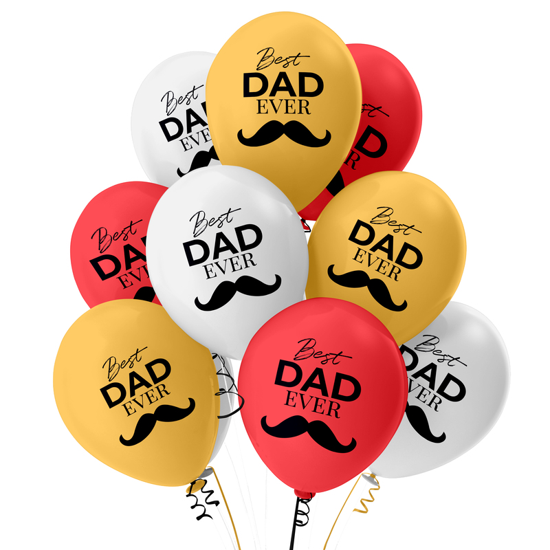 The Magic Balloons- Happy Mother’s Day Balloon, ‘Super Mom’ balloons Pack of 10 pcs for Décor-181367