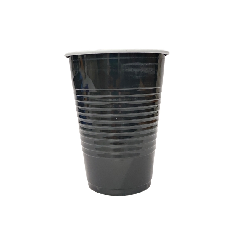 Beer Pong Glasses -Set of 10 | Black Pong Glasses | 450ml | Reusable Party Drinking Cups | Eco-Friendly Pong Cups | Multipurpose for Parties & Events