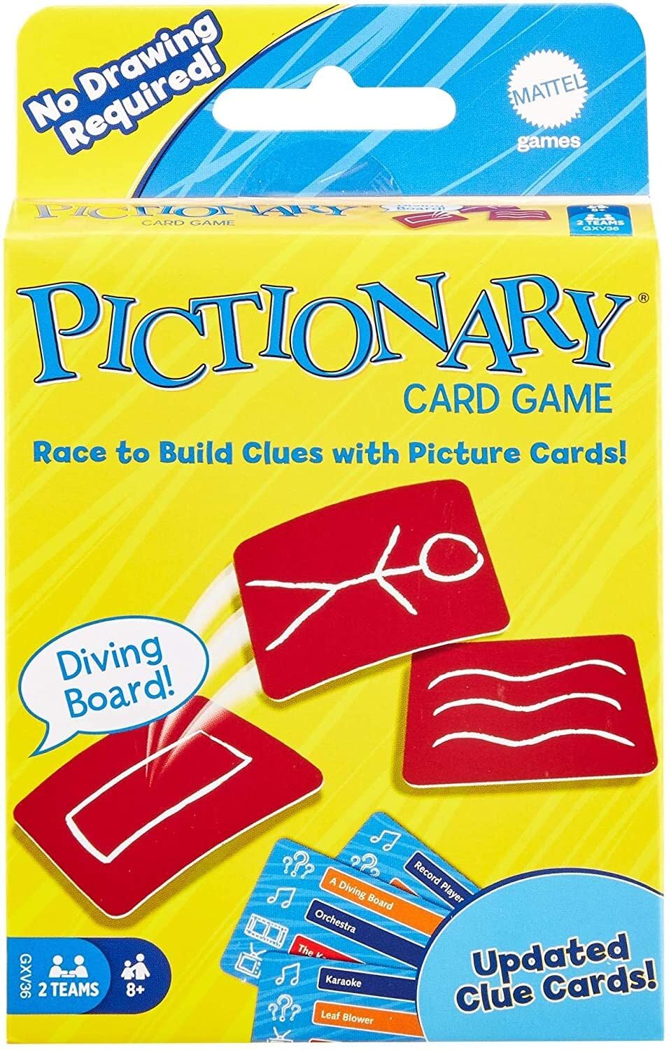 PICTIONARY, Card Games, Multicolor PICTIONARY, Card Games, Multicolor
