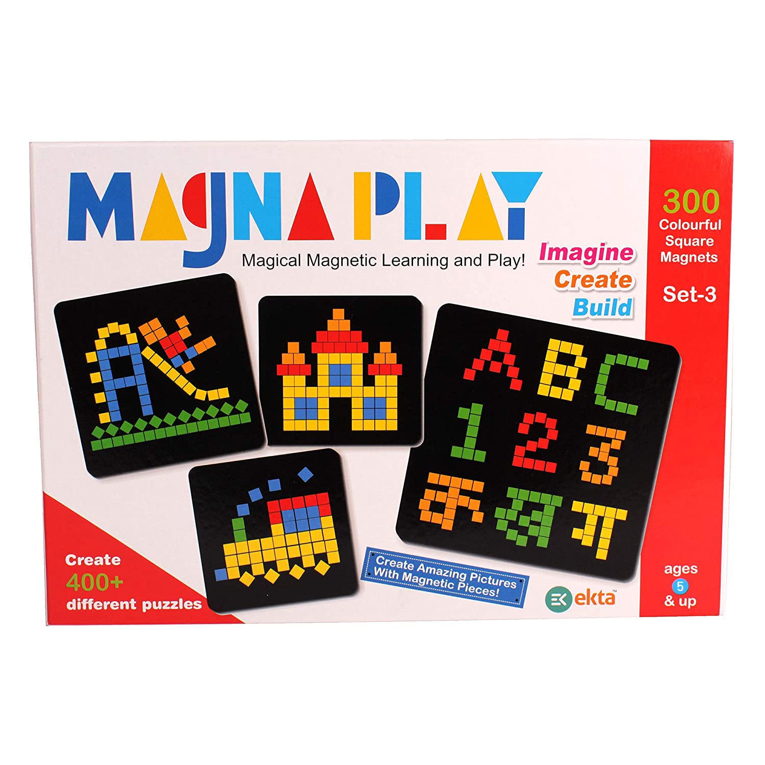 Magna Play Set-3 with Stand Magna Play Set-3 with Stand