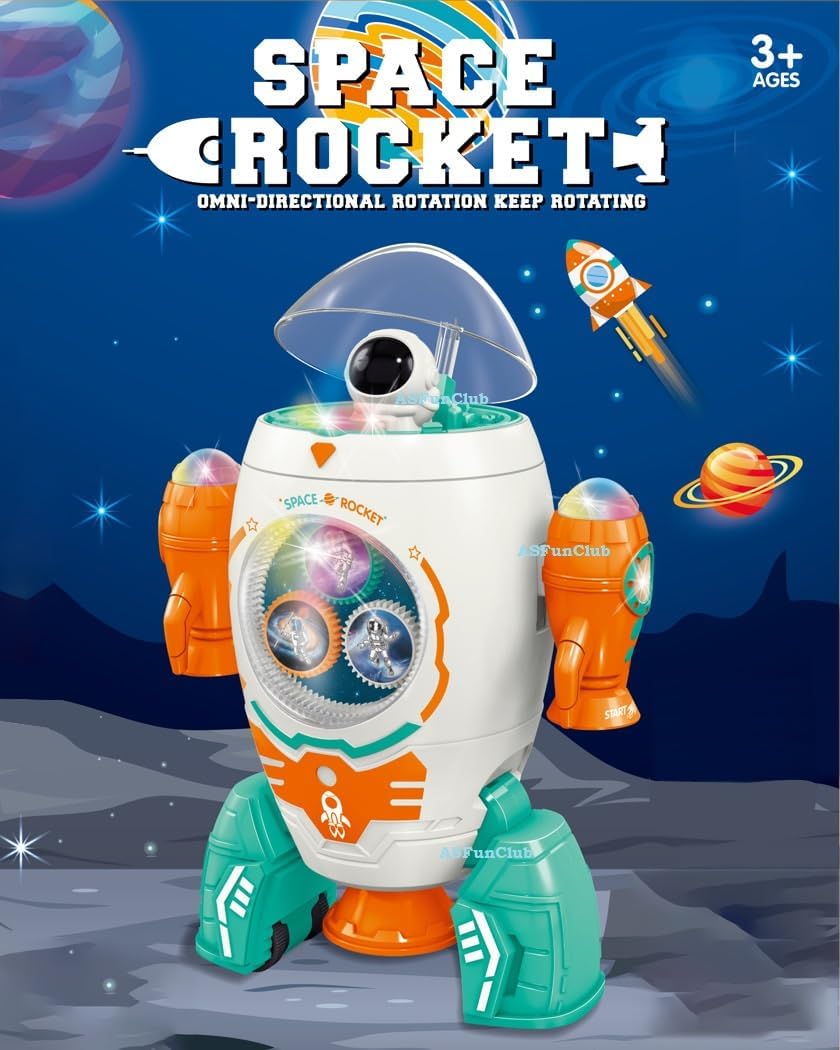 Space Rocket, Musical Toys, Dancing & Lighting Space Rocket, Musical Toys, Dancing & Lighting