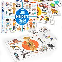 4in1 Our Helpers Jigsaw Puzzle