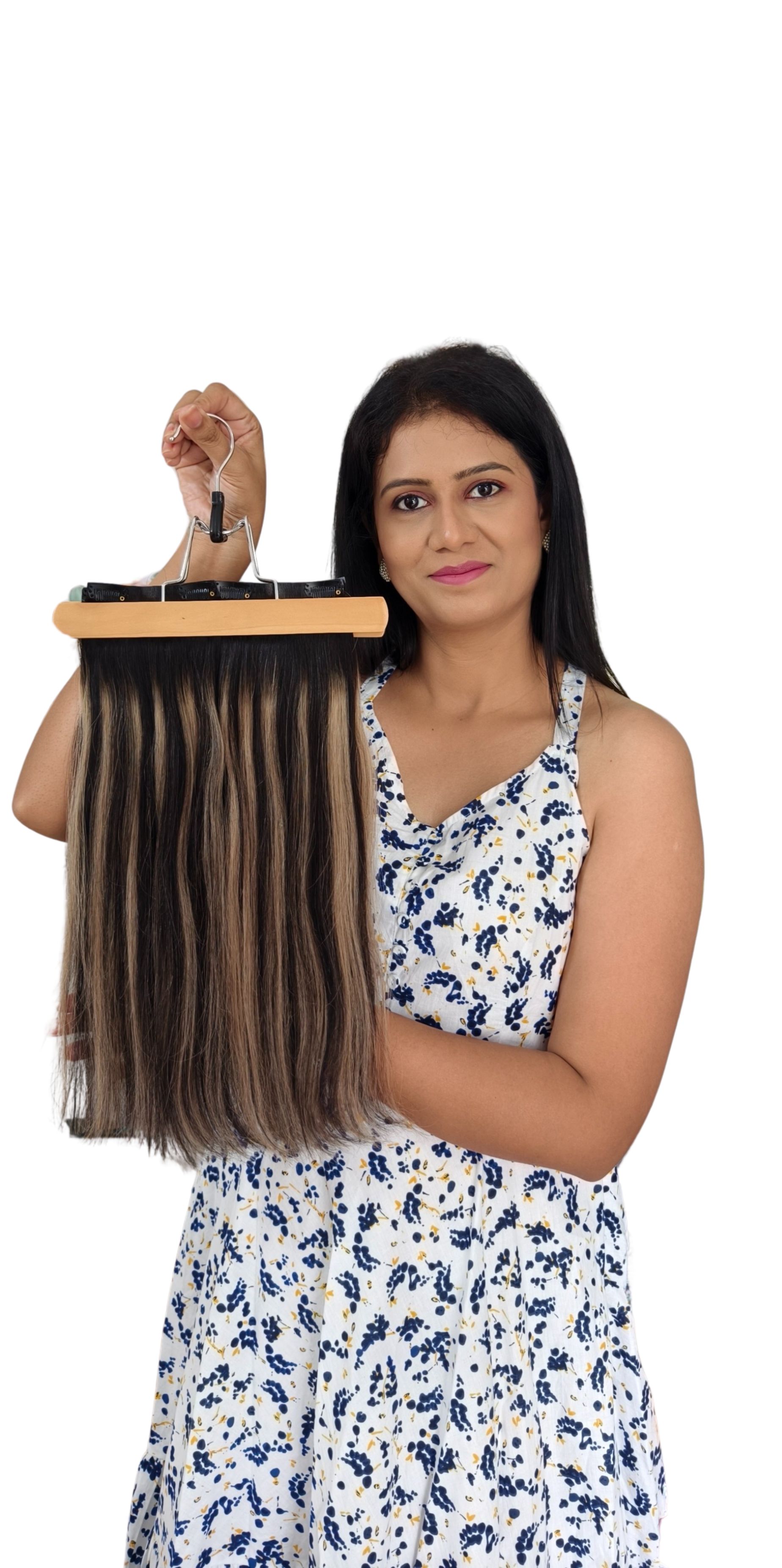 Balayage | Seamless | 3-Piece Set | Clip-In Volumizers Balayage | Seamless | 3-Piece Set | Clip-In Volumizers