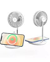 NEW design 2 in 1 table usb mini fans phone stand with fast wireless charger for mobile phone NEW design 2 in 1 table usb mini fans phone stand with fast wireless charger for mobile phone
