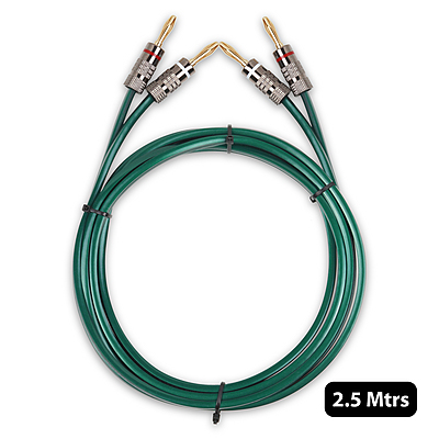 Hi-end Pure Copper Hifi Audio Bulk Cable OFC 16AWG 8MM Thikness with copper banana pins attached