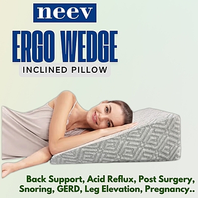 Neev Ergo Wedge Pillow with Latex Top