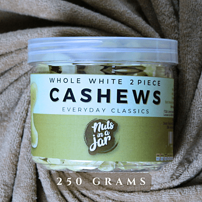 Nuts In a Jar Cashews 2 Piece Everyday Classics 250 Grams Nuts In a Jar Cashews 2 Piece Everyday Classics 250 Grams